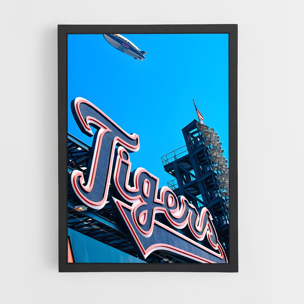 Poster T-Rex Fury – affiche Baseball (vue 2)